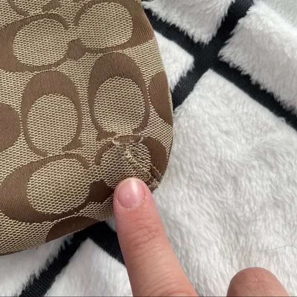 Coach Turn Lock Wristlet - Picture 7 of 9